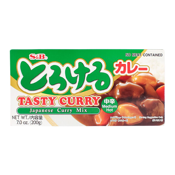 S&B Tasty Curry Medium Hot 200g