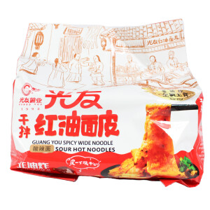 Guangyou Instant Nudelsuppe"Spicy Wide Noodle"...