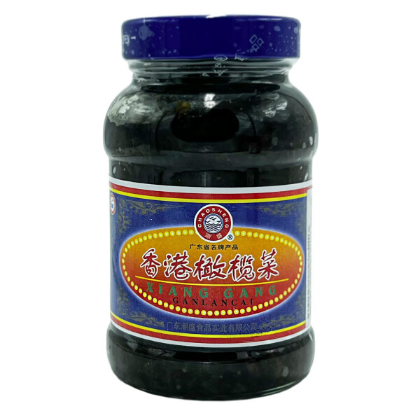 !! CS Xiang Gang Ganlancai Oliven mit Senfgemüse gewürzt 450g
