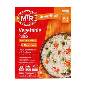 MTR Vegetable Pulao Reis mit Gemüse 250g