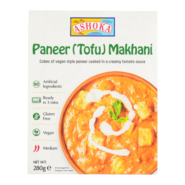 Ashoka Paneer (Tofu) Makhani Fertiggericht 280g