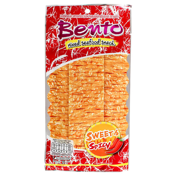 Bento Mix Meeresfrüchte Snack Sweet & Spicy Geschmack 20g (rot)