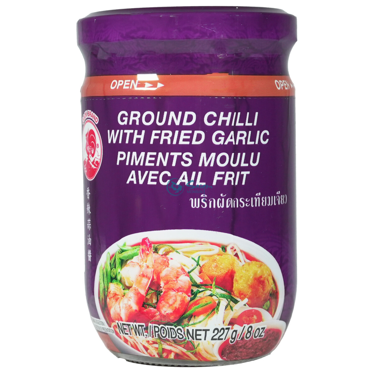 Cock Chili mit fritiertem Knoblauch 227g