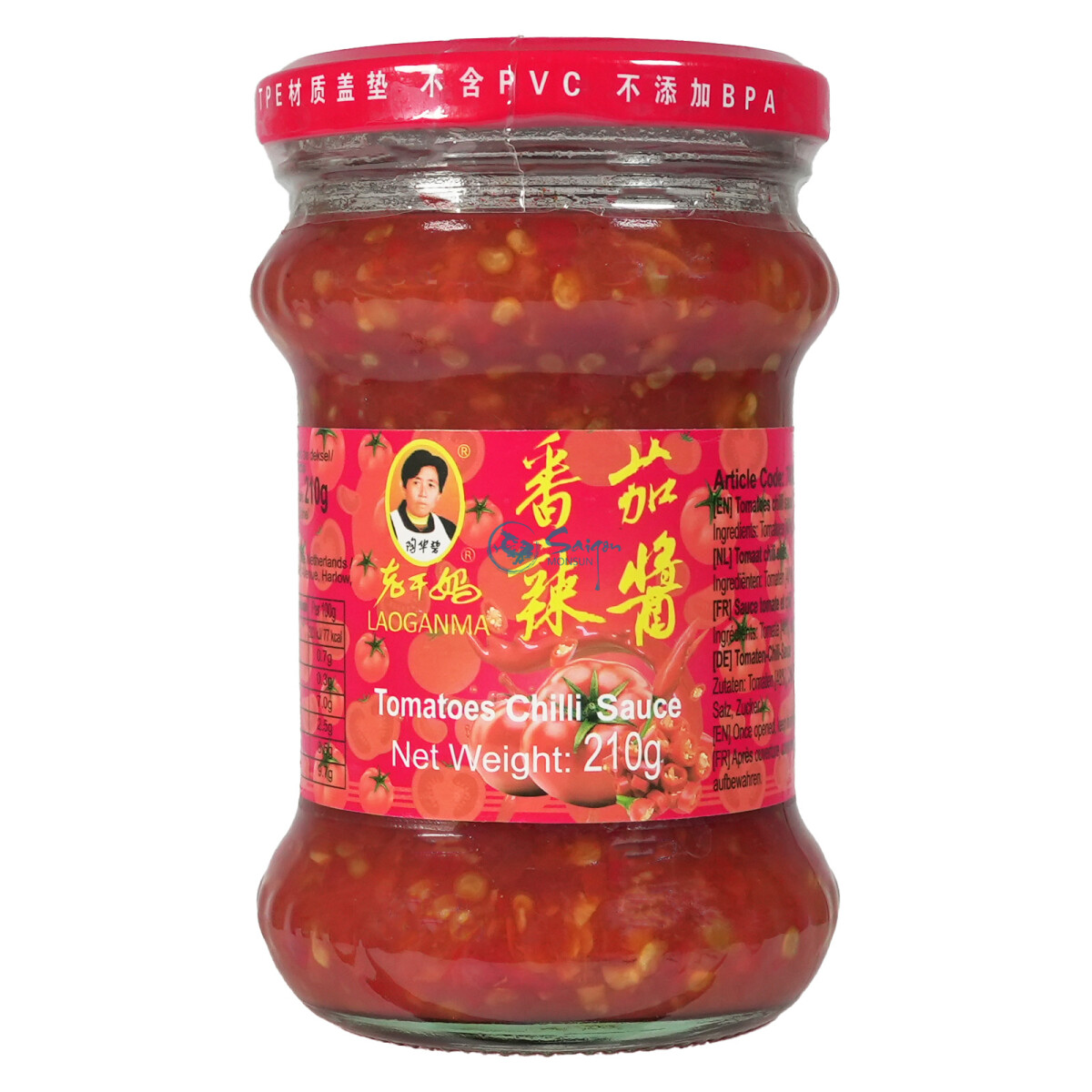 *Lao Gan Ma Tomaten Chilli Sauce 210g