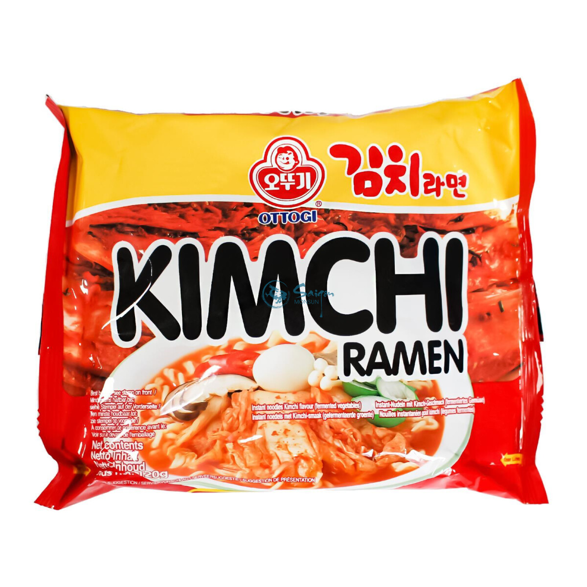 !! Ottogi Ramen Nudeln Kimchi Geschmack 120g