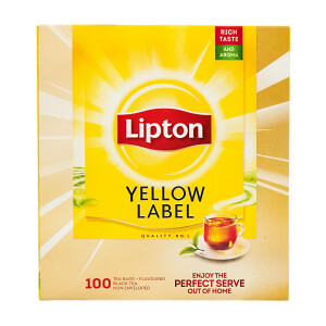 Lipton Yellow Label Schwarzer Tee im Beutel 150g (100x1,5g)