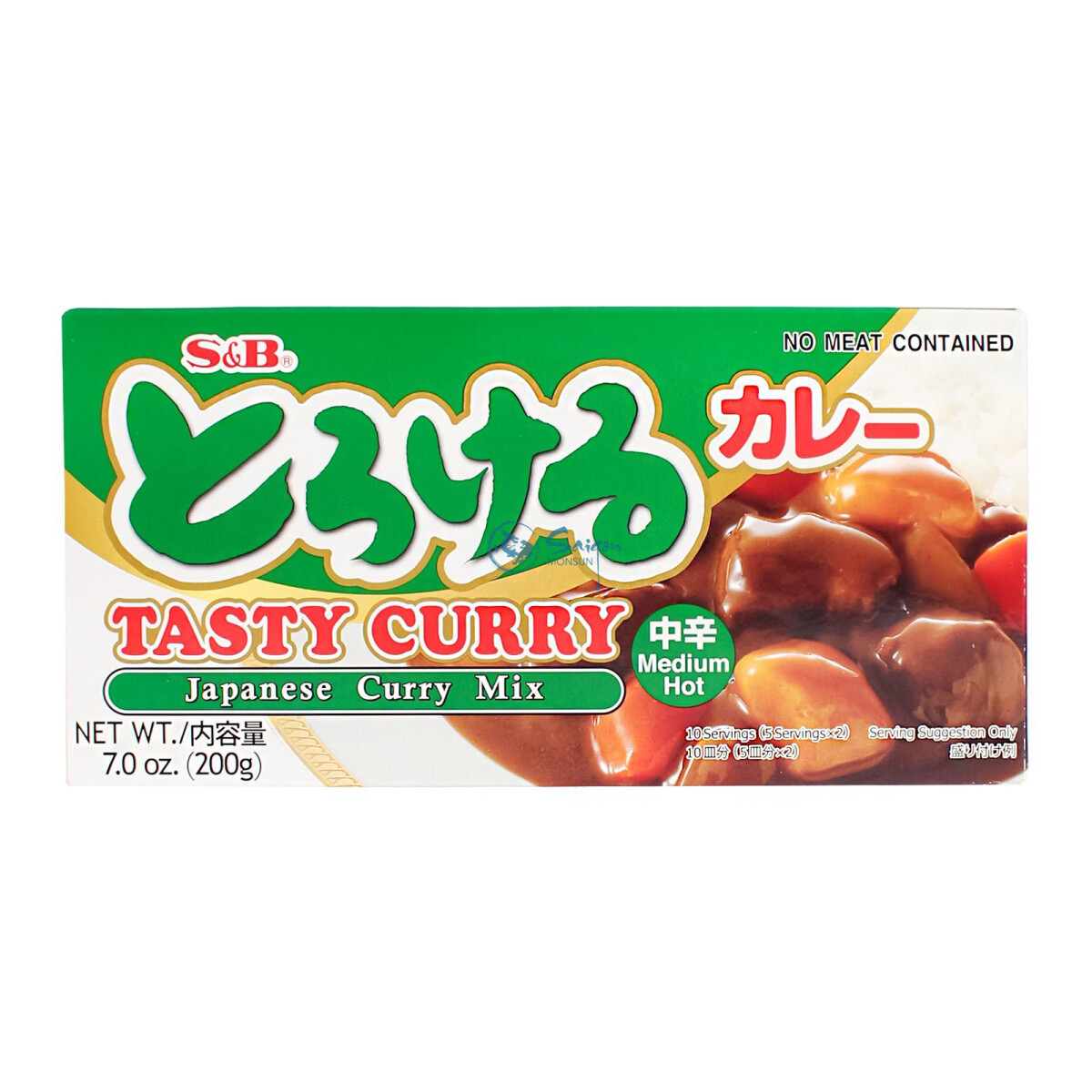 S&B Tasty Curry Medium Hot 5x200g