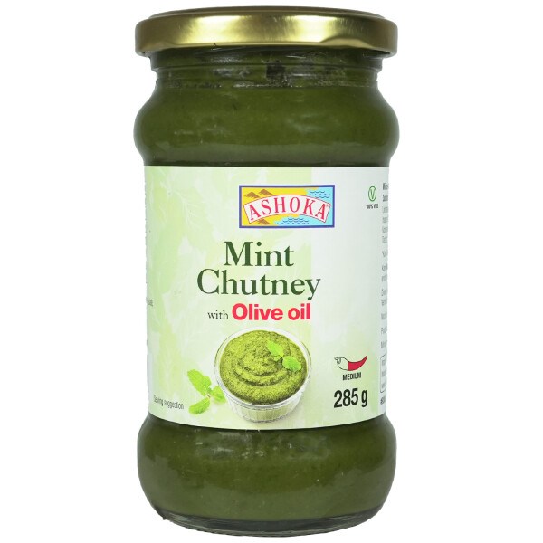 Ashoka Minz Chutney mit Olivenöl 285g