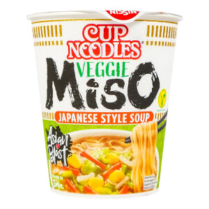 Nissin Cup Veggie Miso Jap. Style Soup 67g
