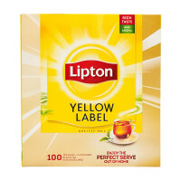 Lipton Yellow Label Schwarzer Tee im Beutel 5x150g (100x1,5g)