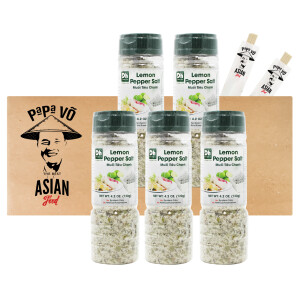 DH Food Muoi Tieu Chanh Würzmischung Salz, Pfeffer und Limettenblätter 5x120g