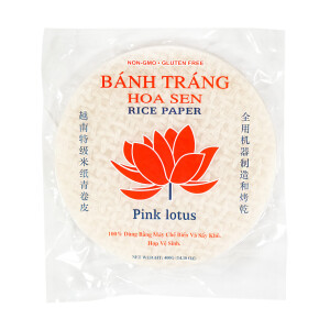 Pink Lotus Banh Trang Hoa Sen Reispapier 400g