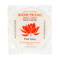 Pink Lotus Banh Trang Hoa Sen Reispapier 10x400g