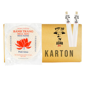 Pink Lotus Banh Trang Hoa Sen Reispapier 40x400g