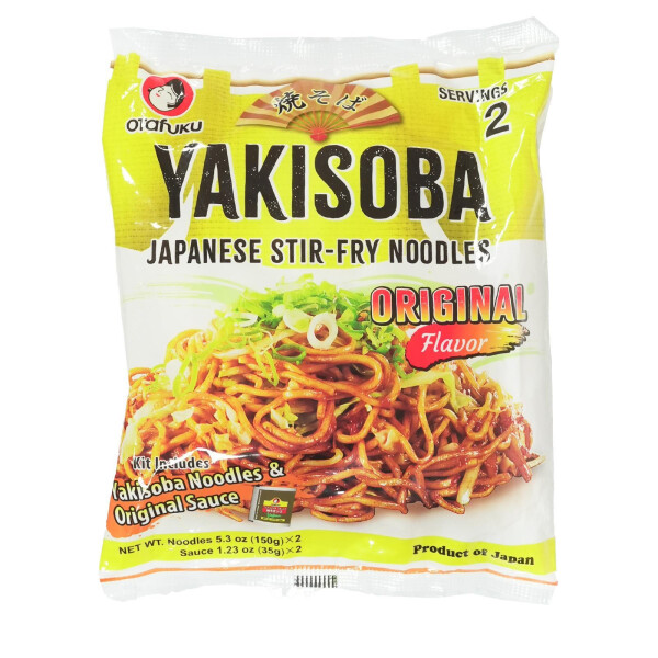 Otafuku Yakisoba Nudeln mit Yakisoba Sauce 370g (2P)