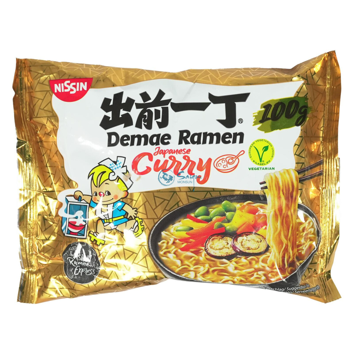 Nissin Demae Ramen Japanese Curry 100g