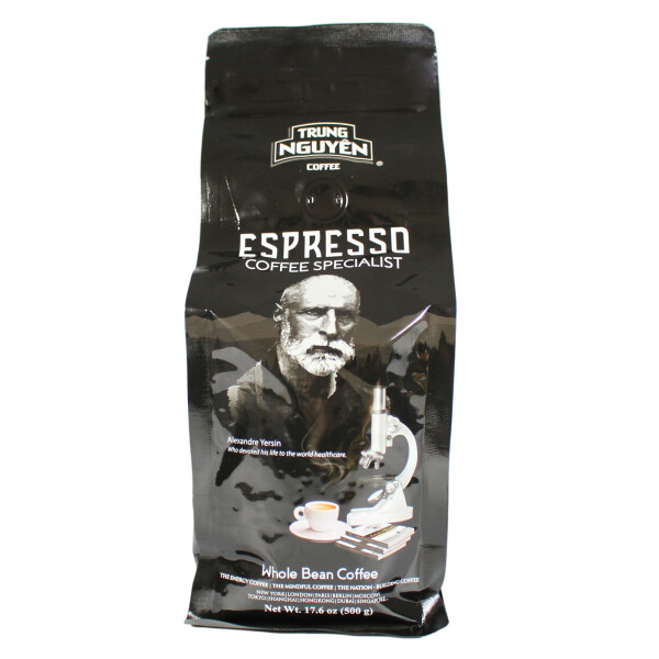 Trung Nguyen Vietnamesische Espresso Kaffeebohnen SPECIALIST 500g