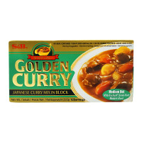 S&B Japanisches Curry MEDIUM Hot 10x220g