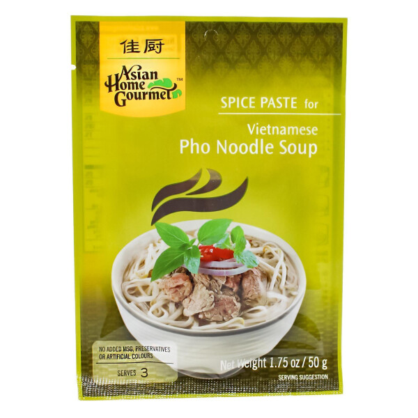 Asian Home Gourmet Würzpaste Rindfleisch Suppe Pho 12x50g