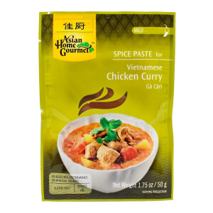 Asian Home Gourmet Würzpaste VIETnamesisches Curry Huhn 12x50g