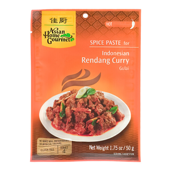 Asian Home Gourmet Gewürzpaste Rendang Curry 12x50g