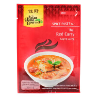 Asian Home Gourmet Würzpaste Curry rot 12x50g