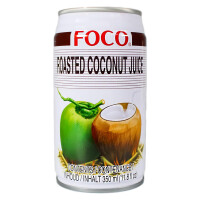 Foco Kokossaft mit Röstgeschmack der Kokosstückchen 24x350ml zzgl. 6€Pfand