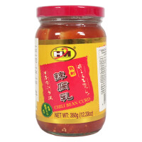 !! HM Chao Chili Bean Curd fermetierter Tofu mit Chili 350g/233g ATG
