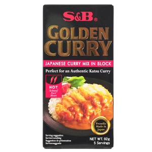 S&B Golden Curry Japan Curry im Block SCHARF 92g