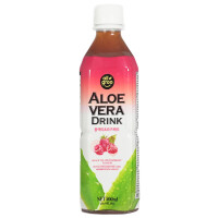 Allgro Aloe Vera Drink Black Tea und Himbeer Geschmack 500ml zzgl. 0,25€ Pfand