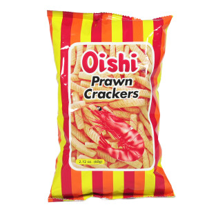 Oishi Prawn Garnelen Crackers 60g