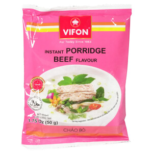 Vifon Instant Porridge Reisbrei mit Rind Geschmack 50g