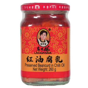 Lao Gan Ma Preserved Beancurd in Chilli Oil Chao 260g