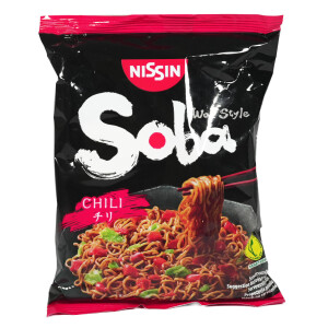 Nissin Instantnudeln Soba Chili Flavor 111g