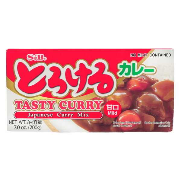 S&B Japan Currypaste mild Torokeru Curry mild 200g