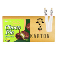 Lotte Choco Pie Grüner Tee 8x336g