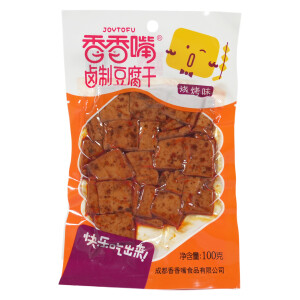 Joytofu Getrockneter Tofu Snack Barbecue Flavor 10x100g