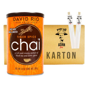 David Rio Tiger Spice Chai Tea 6x398g