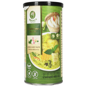 Nittaya Thai Grüne Curry Paste (vegan) 400g