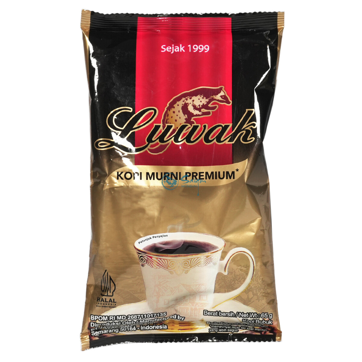 Luwak Kopi Murni Premium Instant Kaffee 65g