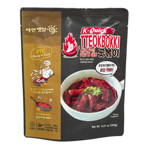 Tteokbokki Rice Cake mit Jjajang Soße 343g
