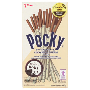 Glico Pocky Cookies & Cream Geschmack 10x40g