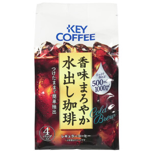 Key Coffee Kaffepulver im Beutel für Cold Brew 120g