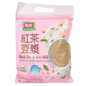 Xiang Hui Sojabohnenpulver mit schwarzem Tee Geschmack 300g