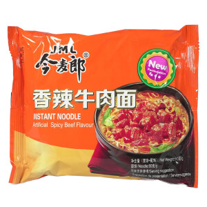 JML Instantnudeln Spicy Beef Geschmack 24x110g