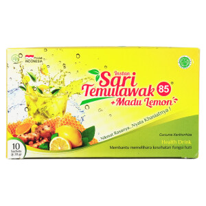 Sari Temulawak Curcuma Madu Instant Lemon Drink 200g