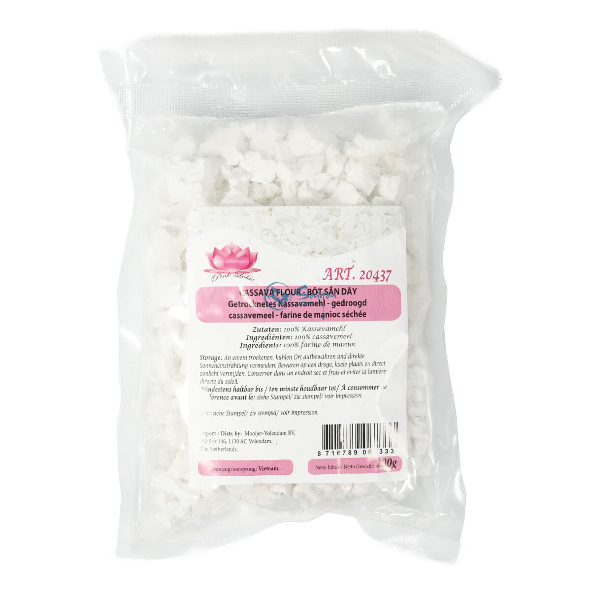 Pink Lotus Bot San Day Cassava Stärke grob 200g