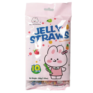 Sweet Mellow Jelly Sticks Straws 200g