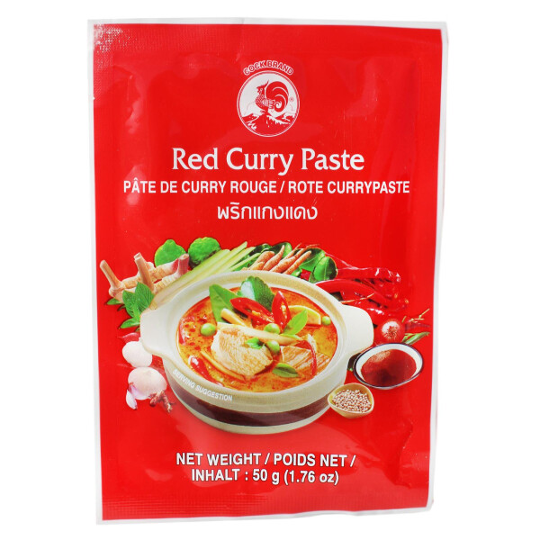 Cock Rote Currypaste 12x50g
