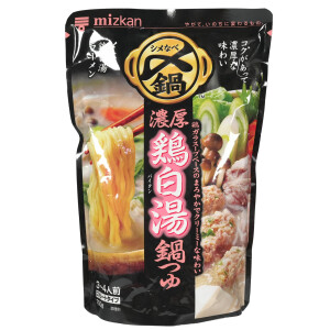 Mizkan Hot Pot Suppen Basis Rich Chicken Pai-Tan Nabe 750g